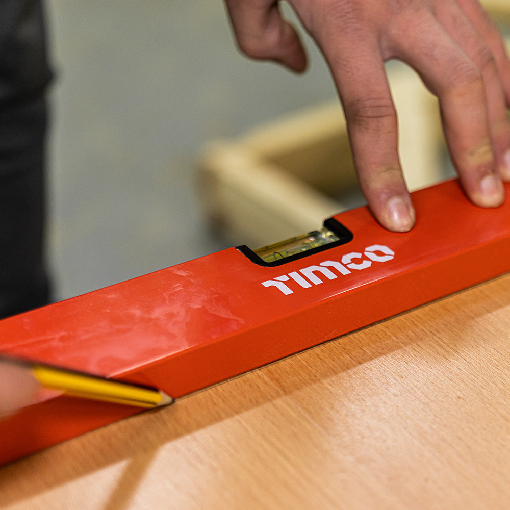 This is an image showing TIMCO Spirit Level - Box Beam - 1200mm - 1 Each Unit available from T.H Wiggans Ironmongery in Kendal, quick delivery at discounted prices.