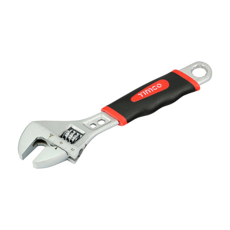 This is an image showing TIMCO Adjustable Wrench - 6" - 1 Each Backing Card available from T.H Wiggans Ironmongery in Kendal, quick delivery at discounted prices.