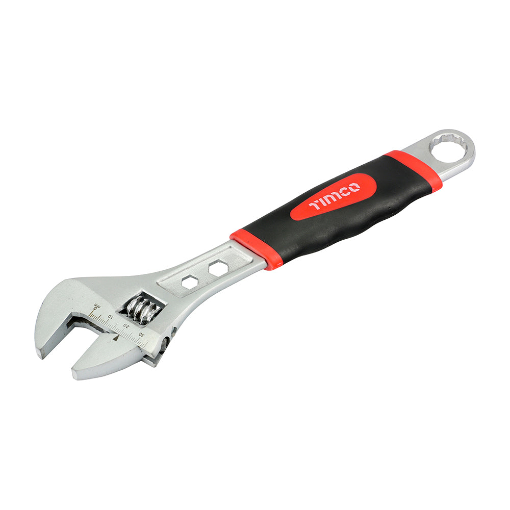 This is an image showing TIMCO Adjustable Wrench - 10" - 1 Each Backing Card available from T.H Wiggans Ironmongery in Kendal, quick delivery at discounted prices.