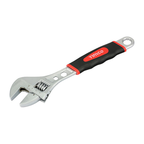This is an image showing TIMCO Adjustable Wrench - 12" - 1 Each Backing Card available from T.H Wiggans Ironmongery in Kendal, quick delivery at discounted prices.