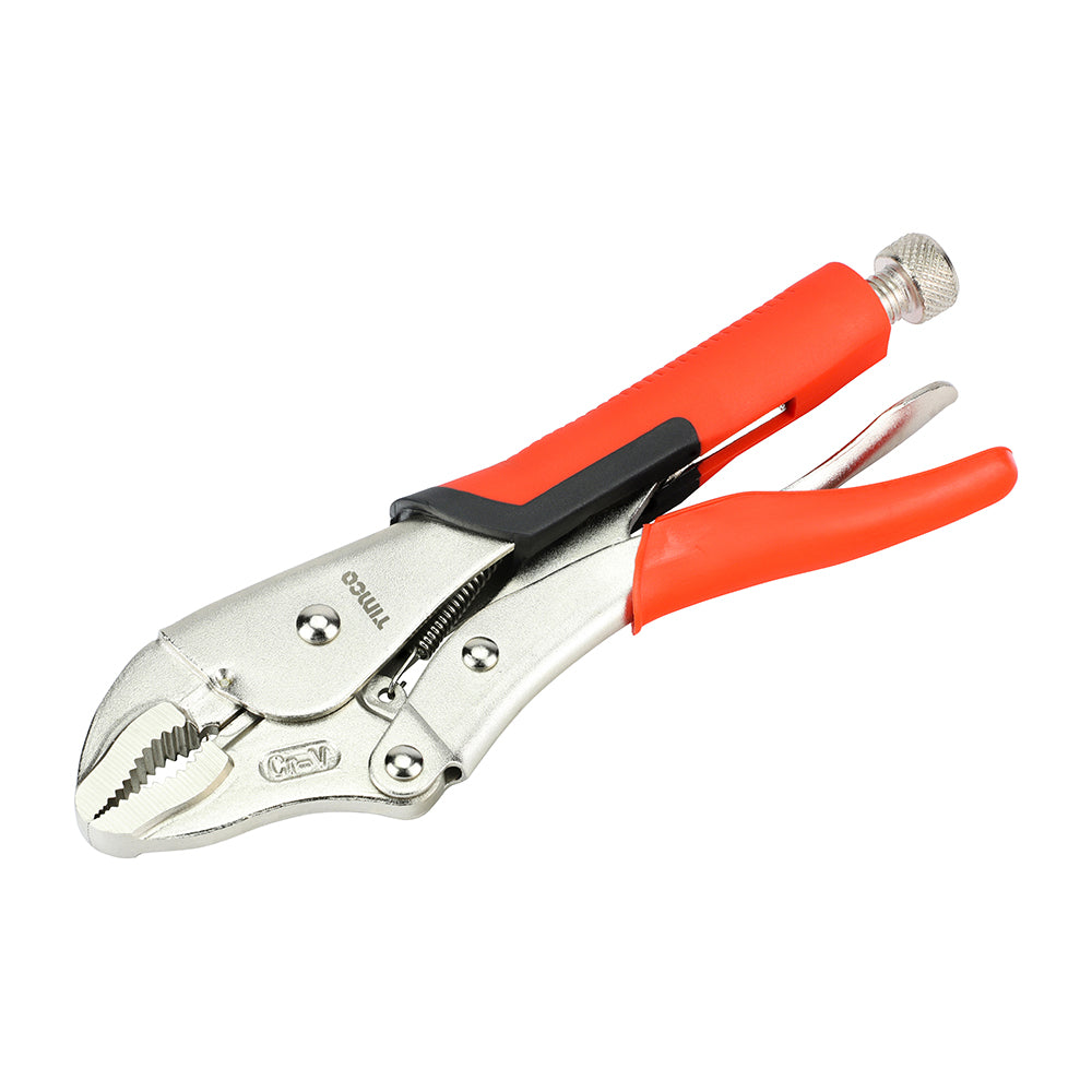 This is an image showing TIMCO Locking Pliers - 10" - 1 Each Backing Card available from T.H Wiggans Ironmongery in Kendal, quick delivery at discounted prices.