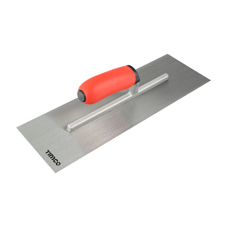This is an image showing TIMCO Professional Plasterers Trowel - Stainless Steel - 5 x 18" - 1 Each Unit available from T.H Wiggans Ironmongery in Kendal, quick delivery at discounted prices.