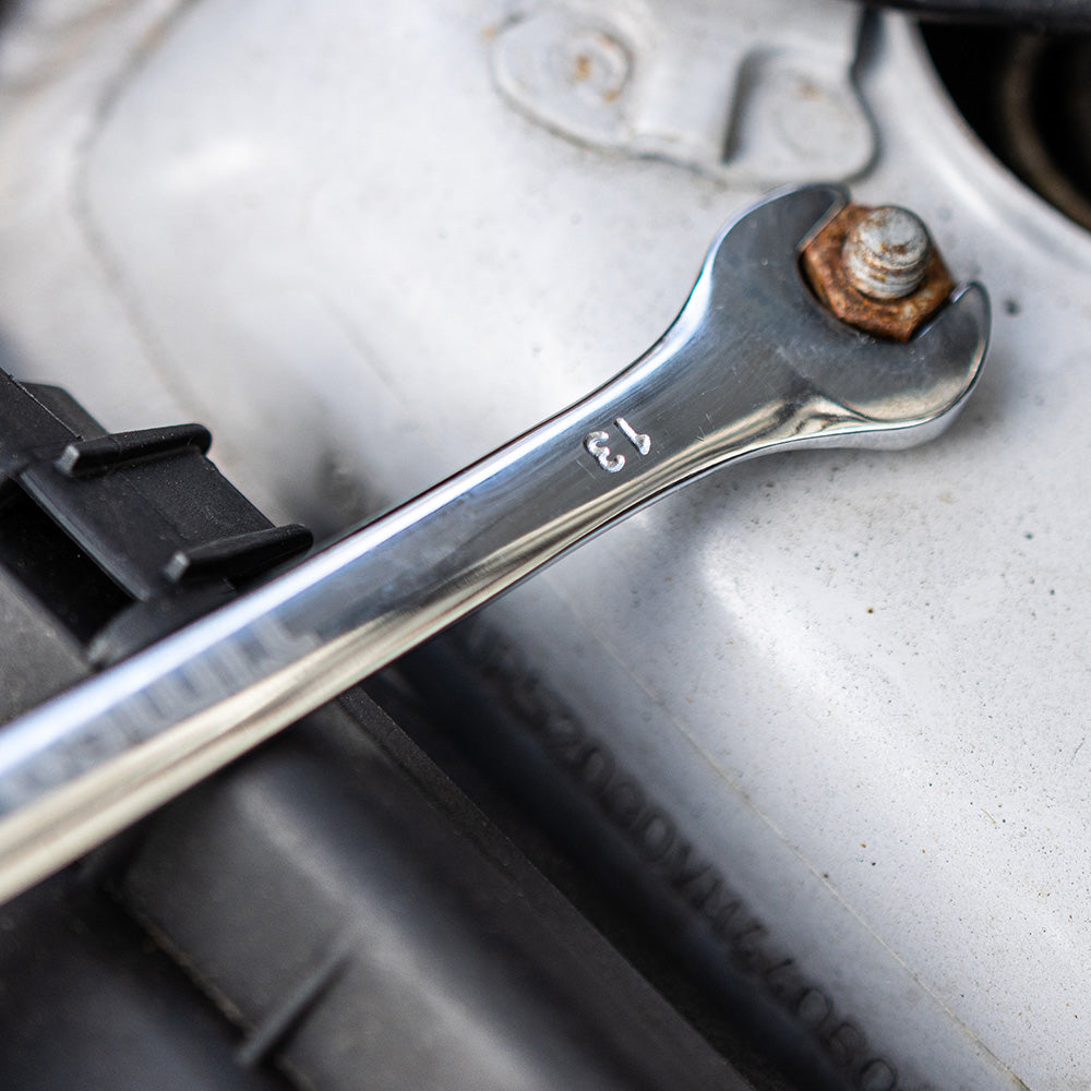 This is an image showing TIMCO Spanner Set - Open-ended - 8pcs - 8 Pieces Pack available from T.H Wiggans Ironmongery in Kendal, quick delivery at discounted prices.