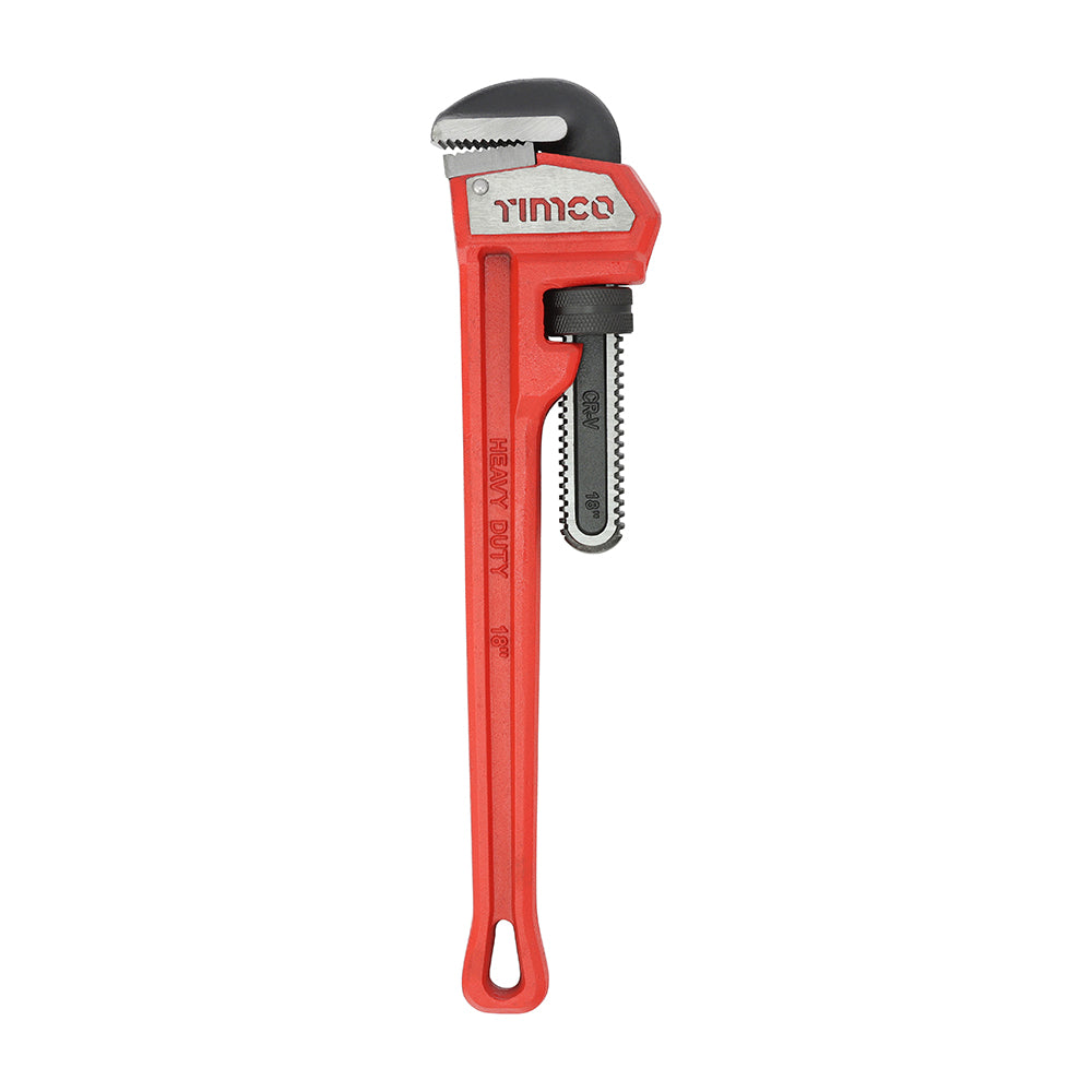 This is an image showing TIMCO Pipe Wrench - 18" - 1 Each Unit available from T.H Wiggans Ironmongery in Kendal, quick delivery at discounted prices.