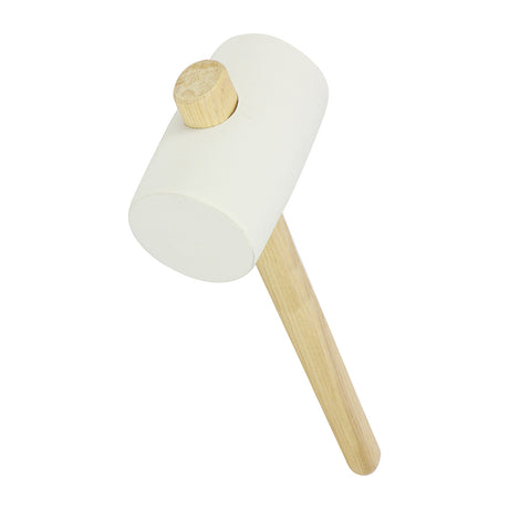 This is an image showing TIMCO Rubber Mallet - White - 24oz - 1 Each Unit available from T.H Wiggans Ironmongery in Kendal, quick delivery at discounted prices.