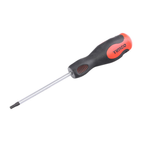 This is an image showing TIMCO Screwdriver - TX Drive - TX20 x 100mm - 1 Each Clip available from T.H Wiggans Ironmongery in Kendal, quick delivery at discounted prices.