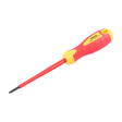 This is an image showing TIMCO VDE Screwdriver - Slotted - 3.5 x 0.6 x 100mm - 1 Each Clip available from T.H Wiggans Ironmongery in Kendal, quick delivery at discounted prices.