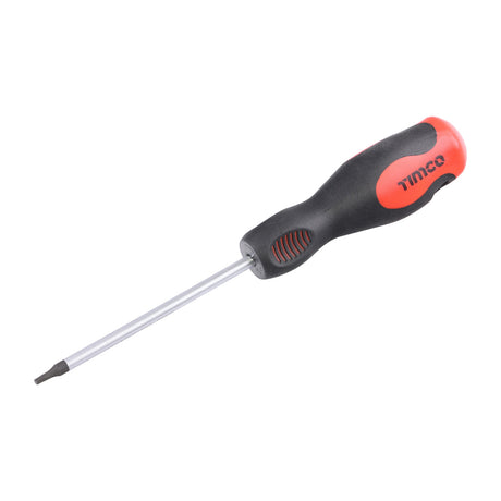 This is an image showing TIMCO Screwdriver - TX Drive - TX10 x 100mm - 1 Each Clip available from T.H Wiggans Ironmongery in Kendal, quick delivery at discounted prices.