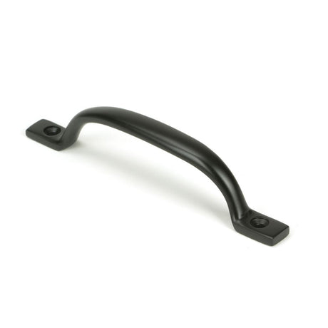 This is an image showing From The Anvil - Aged Bronze Slim Sash Pull available from T.H Wiggans Architectural Ironmongery in Kendal, quick delivery and discounted prices