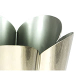This is an image showing From The Anvil - Smooth Nickel Flora Pot - Large available from T.H Wiggans Architectural Ironmongery in Kendal, quick delivery and discounted prices