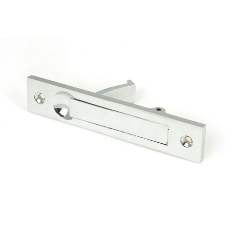 This is an image of From The Anvil - Polished Chrome 125mm x 25mm Edge Pull available to order from T.H Wiggans Architectural Ironmongery in Kendal, quick delivery and discounted prices.