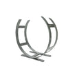This is an image showing From The Anvil - Pewter Curved Log Holder - Large available from T.H Wiggans Architectural Ironmongery in Kendal, quick delivery and discounted prices