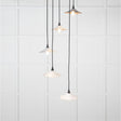 This is an image showing From The Anvil - Smooth Copper Flora Cluster Pendant in Birch available from T.H Wiggans Architectural Ironmongery in Kendal, quick delivery and discounted prices