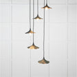 This is an image showing From The Anvil - Smooth Copper Flora Cluster Pendant in Dingle available from T.H Wiggans Architectural Ironmongery in Kendal, quick delivery and discounted prices