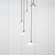This is an image showing From The Anvil - Smooth Copper Flora Cluster Pendant in Teasel available from T.H Wiggans Architectural Ironmongery in Kendal, quick delivery and discounted prices