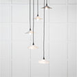 This is an image showing From The Anvil - Smooth Nickel Flora Cluster Pendant in Birch available from T.H Wiggans Architectural Ironmongery in Kendal, quick delivery and discounted prices