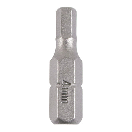 This is an image showing TIMCO S2 Driver Bits - HX - 4.0 x 25 - 2 Pieces Blister Pack available from T.H Wiggans Ironmongery in Kendal, quick delivery at discounted prices.