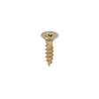 This is an image showing TIMCO Classic Multi-Purpose Screws - PZ - Double Countersunk - Yellow - 5.0 x 20 - 200 Pieces Box available from T.H Wiggans Ironmongery in Kendal, quick delivery at discounted prices.