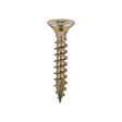 This is an image showing TIMCO Classic Multi-Purpose Screws - PZ - Double Countersunk - Yellow - 5.0 x 30 - 200 Pieces Box available from T.H Wiggans Ironmongery in Kendal, quick delivery at discounted prices.