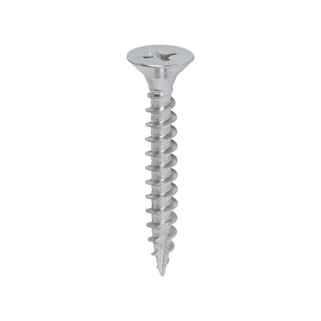 This is an image showing TIMCO Classic Multi-Purpose Screws - PZ - Double Countersunk - A2 Stainless Steel
 - 5.0 x 35 - 200 Pieces Box available from T.H Wiggans Ironmongery in Kendal, quick delivery at discounted prices.