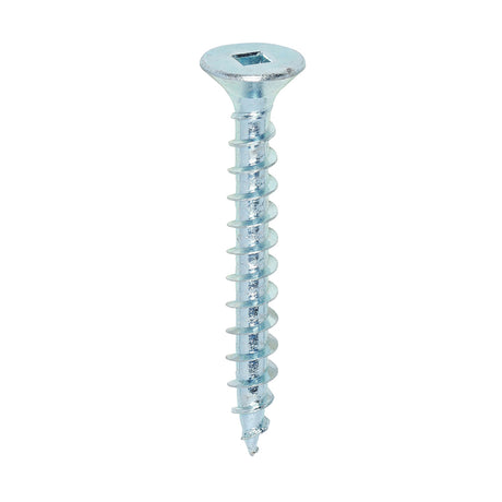 This is an image showing TIMCO Solo Chipboard & Woodscrews - SQ - Double Countersunk - Zinc - 5.0 x 40 - 200 Pieces Box available from T.H Wiggans Ironmongery in Kendal, quick delivery at discounted prices.
