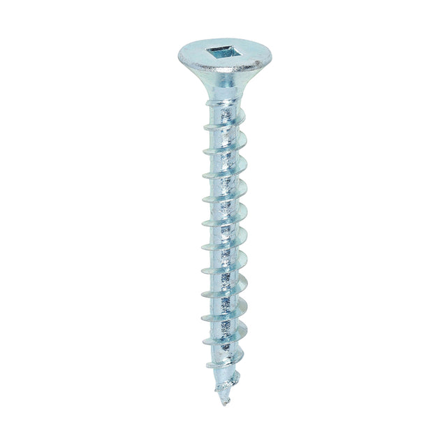This is an image showing TIMCO Solo Chipboard & Woodscrews - SQ - Double Countersunk - Zinc - 5.0 x 40 - 200 Pieces Box available from T.H Wiggans Ironmongery in Kendal, quick delivery at discounted prices.