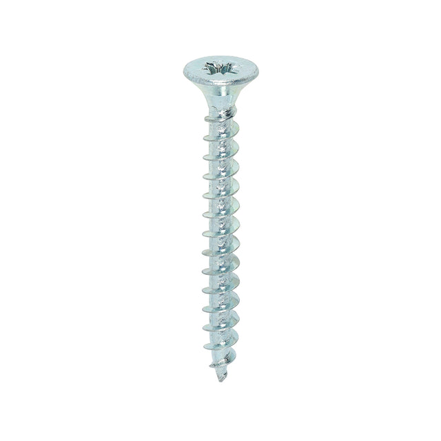 This is an image showing TIMCO Solo Chipboard & Woodscrews - PZ - Double Countersunk - Zinc - 5.0 x 45 - 200 Pieces Box available from T.H Wiggans Ironmongery in Kendal, quick delivery at discounted prices.