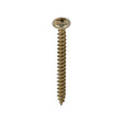 This is an image showing TIMCO Classic Multi-Purpose Screws - PZ - Pan Head - Yellow - 5.0 x 50 - 200 Pieces Box available from T.H Wiggans Ironmongery in Kendal, quick delivery at discounted prices.