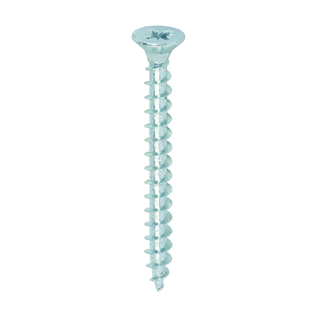 This is an image showing TIMCO Solo Chipboard & Woodscrews - PZ - Double Countersunk - Zinc - 5.0 x 50 - 200 Pieces Box available from T.H Wiggans Ironmongery in Kendal, quick delivery at discounted prices.