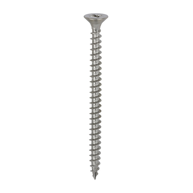 This is an image showing TIMCO Classic Multi-Purpose Screws - PZ - Double Countersunk - A4 Stainless Steel
 - 5.0 x 70 - 200 Pieces Box available from T.H Wiggans Ironmongery in Kendal, quick delivery at discounted prices.