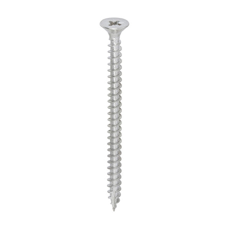 This is an image showing TIMCO Classic Multi-Purpose Screws - PZ - Double Countersunk - A2 Stainless Steel
 - 5.0 x 70 - 200 Pieces Box available from T.H Wiggans Ironmongery in Kendal, quick delivery at discounted prices.
