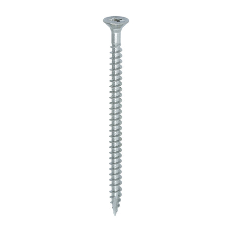 This is an image showing TIMCO Classic Multi-Purpose Screws - PZ - Double Countersunk - A4 Stainless Steel
 - 5.0 x 80 - 200 Pieces Box available from T.H Wiggans Ironmongery in Kendal, quick delivery at discounted prices.