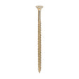 This is an image showing TIMCO Classic Multi-Purpose Screws - PZ - Double Countersunk - Yellow - 5.0 x 90 - 100 Pieces Box available from T.H Wiggans Ironmongery in Kendal, quick delivery at discounted prices.