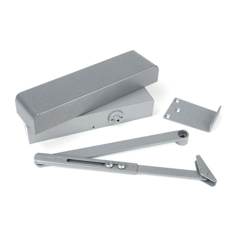 This is an image of From The Anvil - Pewter Size 2-5 Door Closer & Cover available to order from T.H Wiggans Architectural Ironmongery in Kendal, quick delivery and discounted prices.