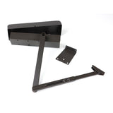 This is an image showing From The Anvil - Aged Bronze Size 2-5 Door Closer & Cover available from trade door handles, quick delivery and discounted prices