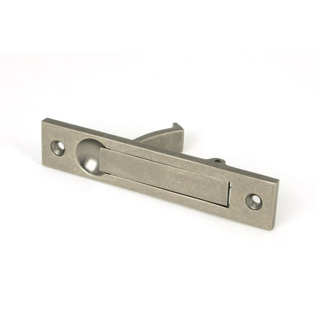 This is an image of From The Anvil - Pewter 125mm x 25mm Edge Pull available to order from T.H Wiggans Architectural Ironmongery in Kendal, quick delivery and discounted prices.