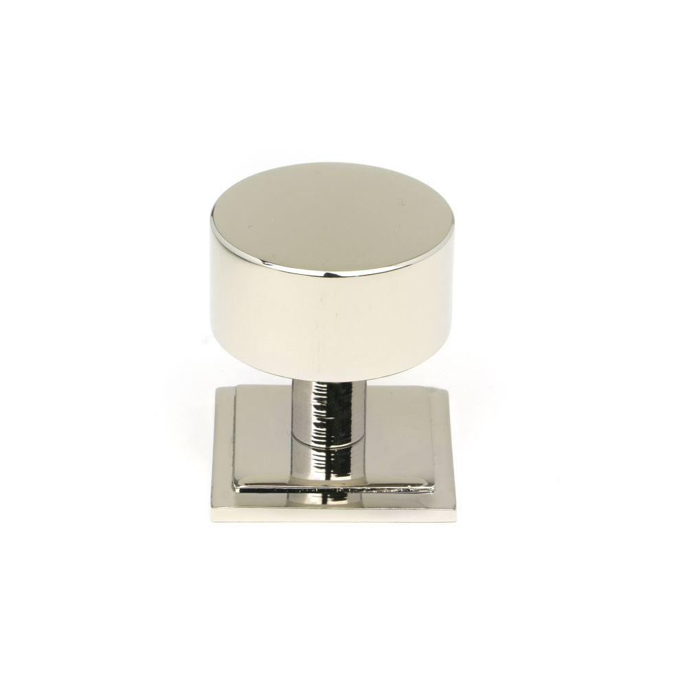 This is an image showing From The Anvil - Polished Nickel Kelso Cabinet Knob - 32mm (Square) available from T.H Wiggans Architectural Ironmongery in Kendal, quick delivery and discounted prices