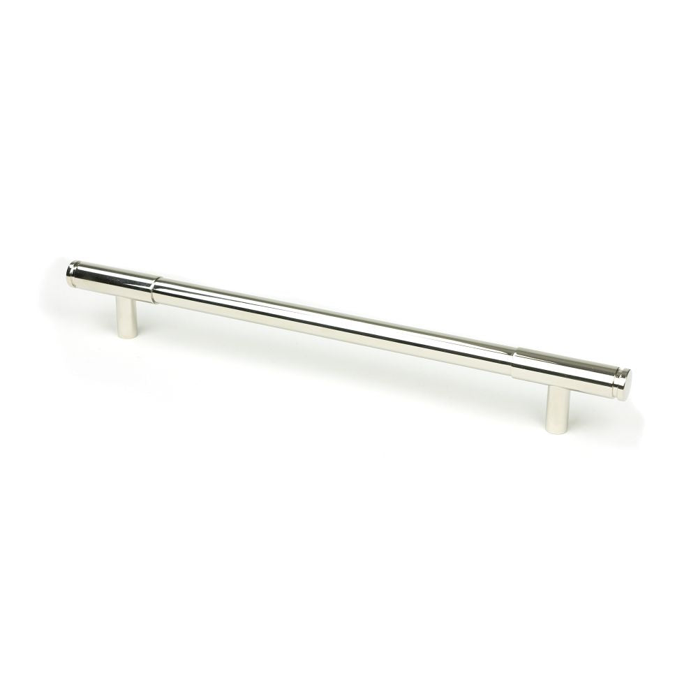 This is an image showing From The Anvil - Polished Nickel Kelso Pull Handle - Large available from T.H Wiggans Architectural Ironmongery in Kendal, quick delivery and discounted prices