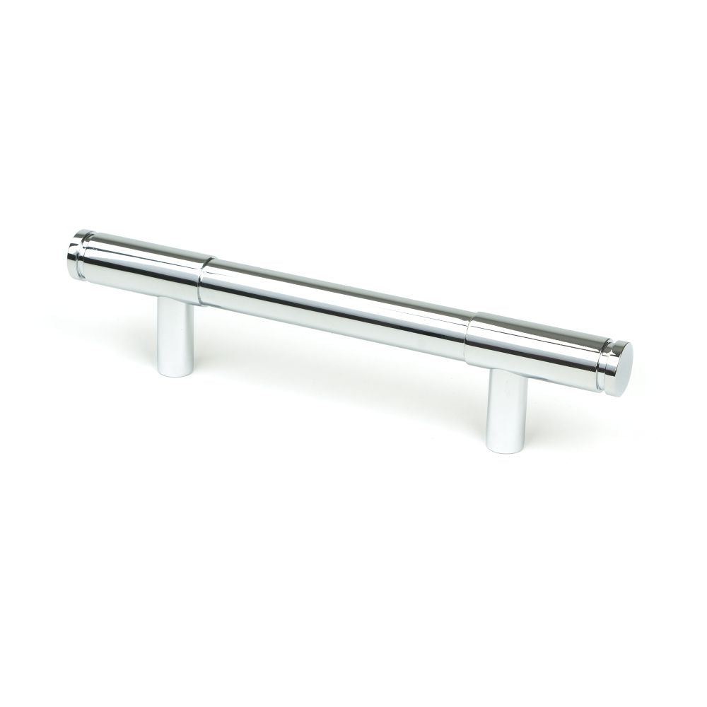 This is an image showing From The Anvil - Polished Chrome Kelso Pull Handle - Small available from T.H Wiggans Architectural Ironmongery in Kendal, quick delivery and discounted prices