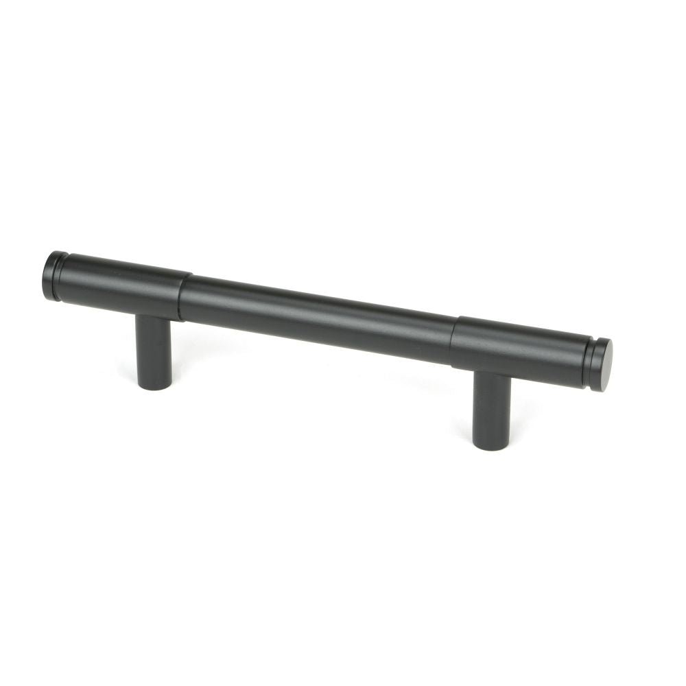 This is an image showing From The Anvil - Matt Black Kelso Pull Handle - Small available from T.H Wiggans Architectural Ironmongery in Kendal, quick delivery and discounted prices