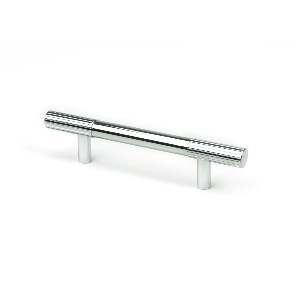 This is an image showing From The Anvil - Polished Chrome Judd Pull Handle - Small available from T.H Wiggans Architectural Ironmongery in Kendal, quick delivery and discounted prices