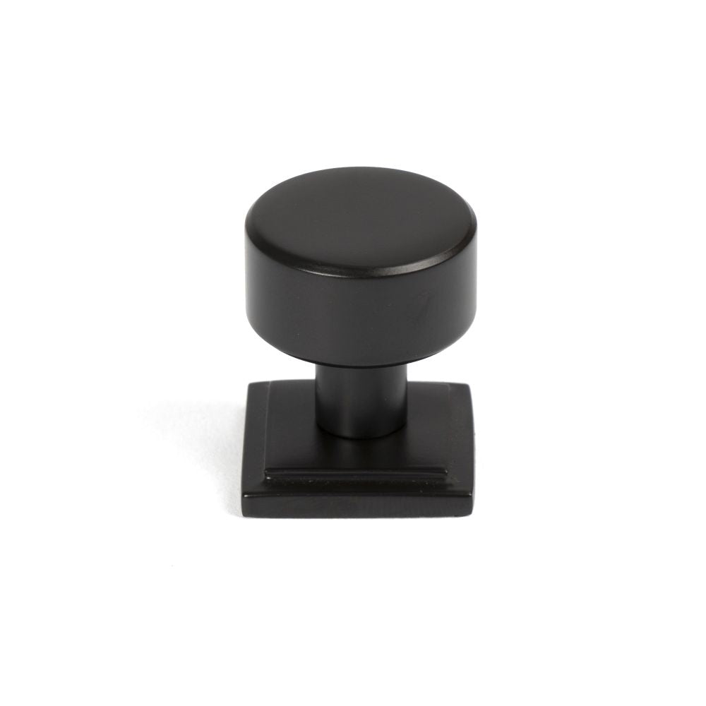 This is an image showing From The Anvil - Aged Bronze Kelso Cabinet Knob - 25mm (Square) available from T.H Wiggans Architectural Ironmongery in Kendal, quick delivery and discounted prices