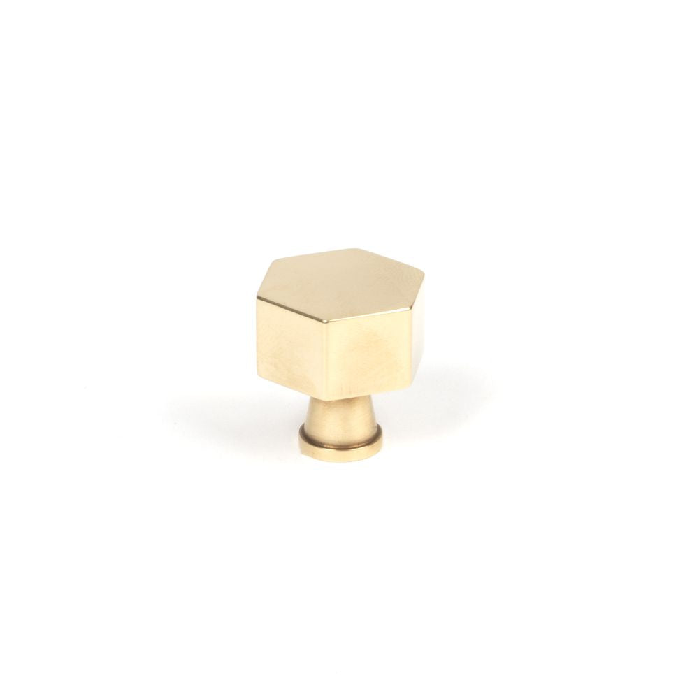 This is an image showing From The Anvil - Aged Brass Kahlo Cabinet Knob - 25mm available from T.H Wiggans Architectural Ironmongery in Kendal, quick delivery and discounted prices