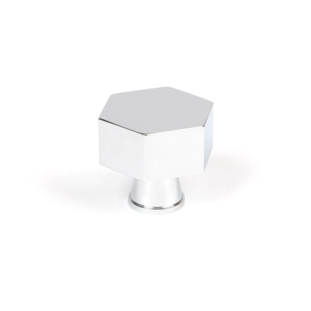 This is an image showing From The Anvil - Polished Chrome Kahlo Cabinet Knob - 38mm available from T.H Wiggans Architectural Ironmongery in Kendal, quick delivery and discounted prices
