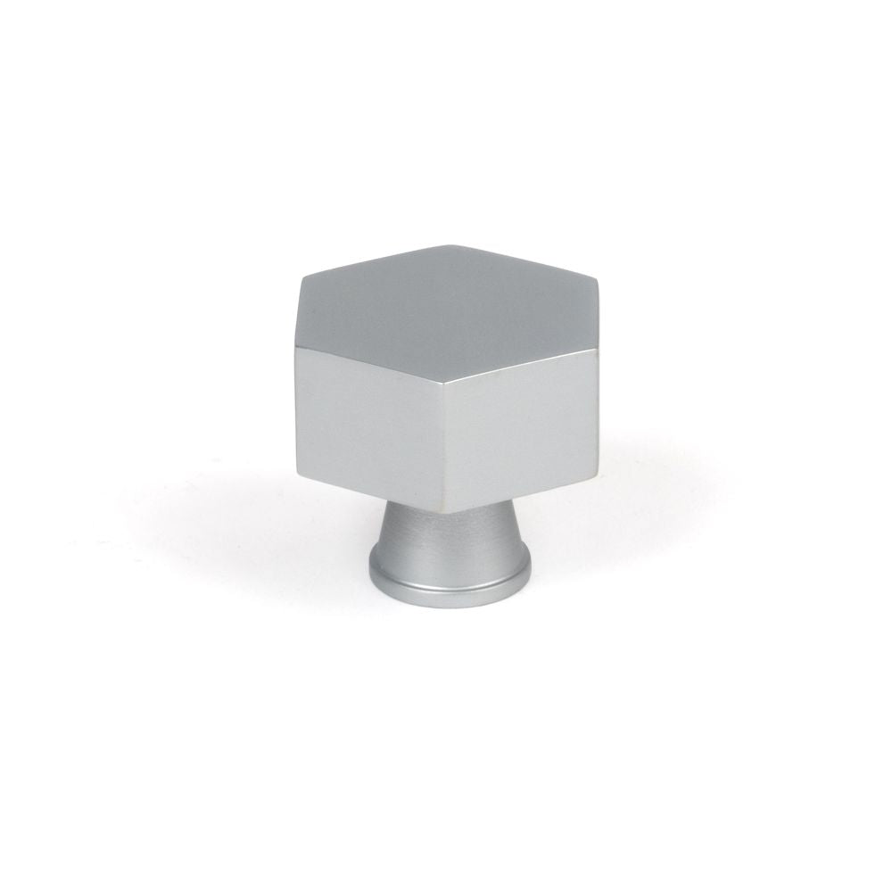 This is an image showing From The Anvil - Satin Chrome Kahlo Cabinet Knob - 38mm available from T.H Wiggans Architectural Ironmongery in Kendal, quick delivery and discounted prices