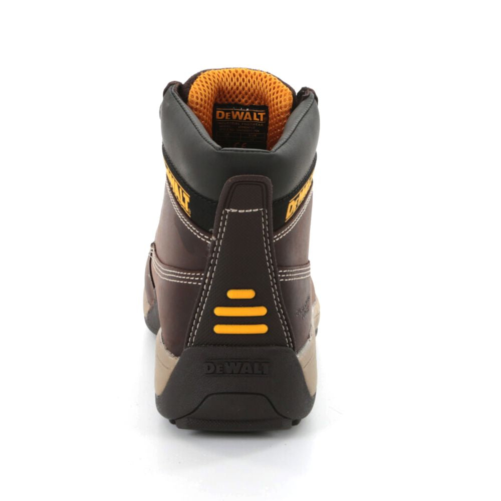 This is an image of DeWalt - Brown Nubuck Safety Hiker Apprentice Brown 11 available to order from T.H Wiggans Architectural Ironmongery in Kendal, quick delivery and discounted prices.