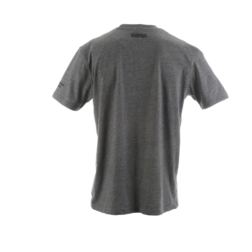 This is an image of DeWalt - Charcoal Grey T-Shirt Typhoon T-Shirt XL available to order from T.H Wiggans Architectural Ironmongery in Kendal, quick delivery and discounted prices.