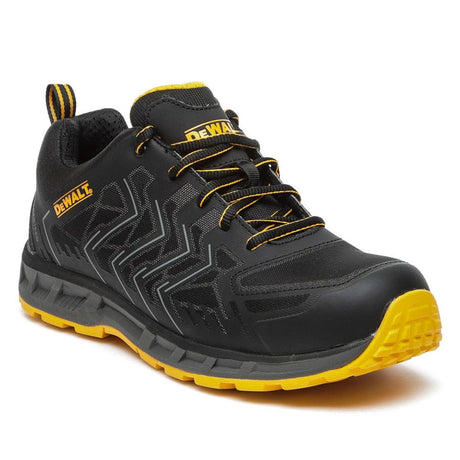 This is an image of DeWalt - Black Sports Safety Trainer Fargo 12 available to order from T.H Wiggans Architectural Ironmongery in Kendal, quick delivery and discounted prices.