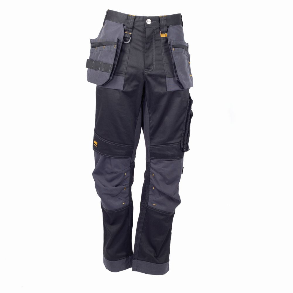 This is an image of DeWalt - Regular Fit Stretch Trouser Harrison L29W36 available to order from T.H Wiggans Architectural Ironmongery in Kendal, quick delivery and discounted prices.