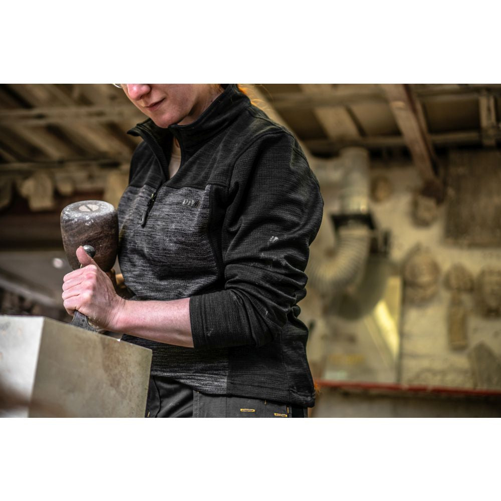 This is an image of DeWalt - Ladies Quarter Zip Charlotte QTR Zip 8 available to order from T.H Wiggans Architectural Ironmongery in Kendal, quick delivery and discounted prices.